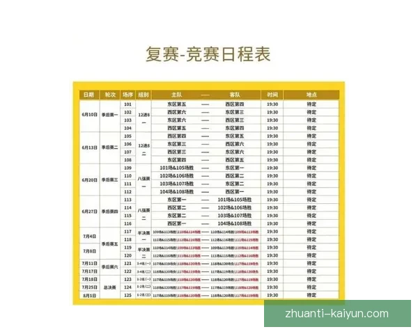 苏州超级联赛赛程安排全解析助力球迷精准掌握比赛时间